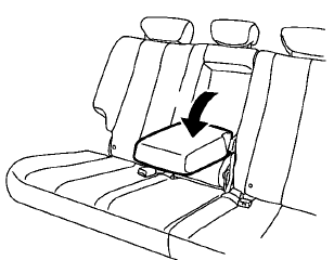 Rear armrest