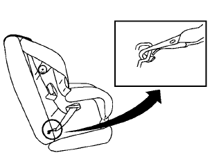 LATCH webbing-mounted attachment