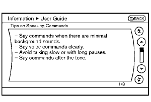 Useful tips for correct operation