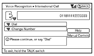 6. Speak “Dial”.