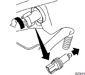 Side marker light (Halogen headlight model)