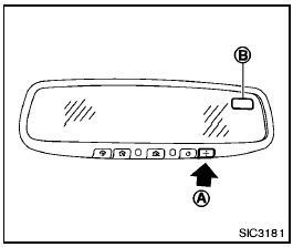 When the ignition switch is turned to the ON position, the compass display