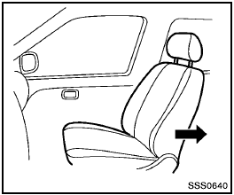 Follow these steps to install a booster seat in the rear seat or in the front