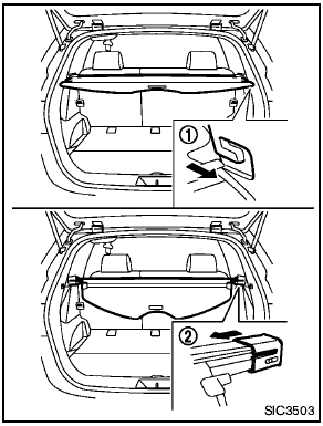 Cargo cover (if so equipped)