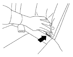 LATCH lower anchor location