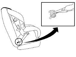 LATCH webbing-mounted attachment