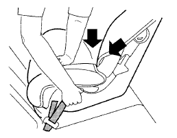 Rear-facing – step 3