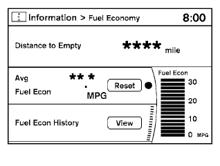 Fuel economy
