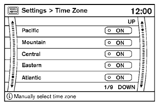 Time Zone: