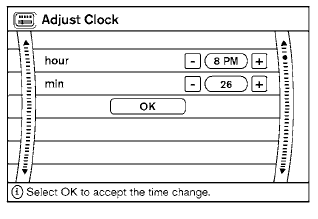 Adjust Clock: