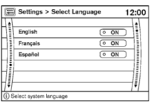 Select Language: