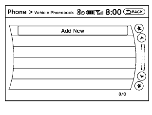 This vehicle has two phonebooks available for