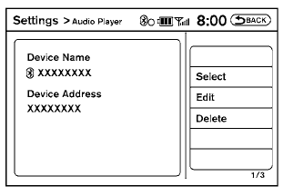 6. The Device Name and Device Address are