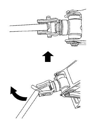 3. Install the assembled jack rod into the jack