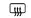 Rear window and outside mirror defroster control symbol