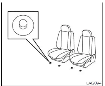 Nissan Murano driver-side floor mat installed beneath the pedals