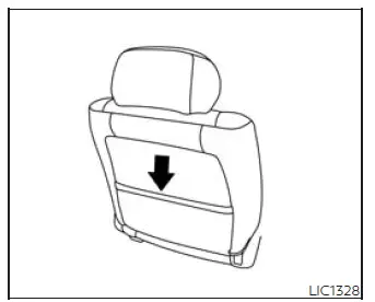 Passenger seatback storage pocket for maps and small items