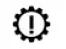 Electric shift control system warning in the vehicle information display