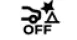 Rear Automatic Braking system status indicator