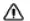 Yellow master warning light symbol