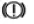 Alternate red brake warning light symbol