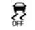 Vehicle Dynamic Control OFF indicator light symbol