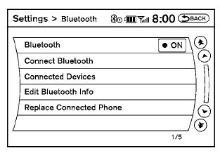 To set up the Bluetooth® Hands-Free Phone